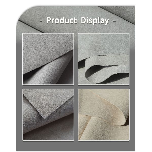 Micro Fiber Suede Cloth Fabric Ultra Suede Leather For Sofa