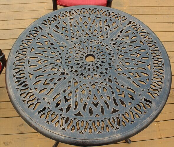 garden furniture cast aluminum set-9808