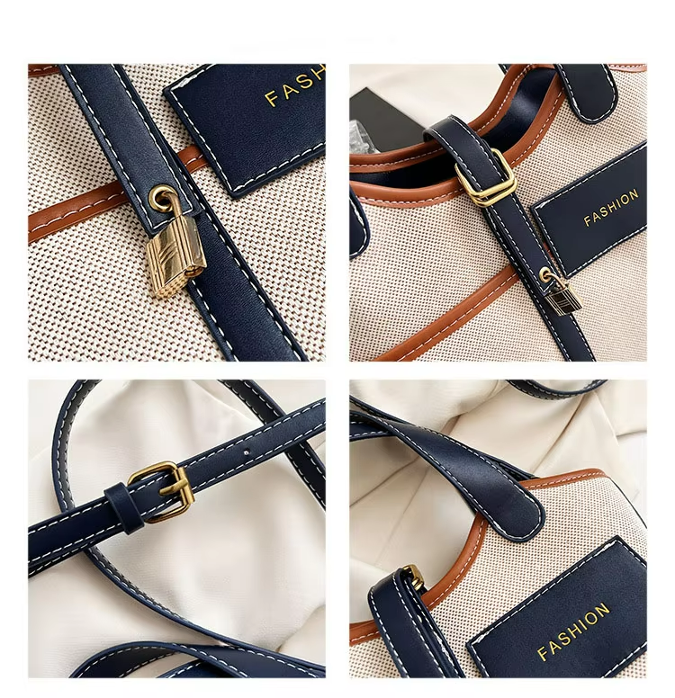 All Seasons Basket Crossbody Bag Leather Luxury Handbags For Women's Shoulder Tote