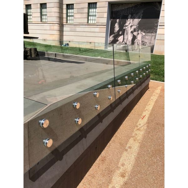 O projeto de vidro trançou aviões cabografa a balaustrada 6063 T5 de alumínio