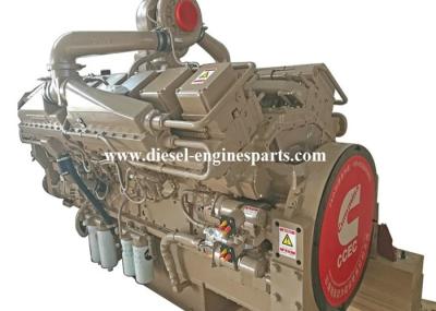 Wooden Boxed Whole Set Diesel Engine Assembly With Exhaust System QSK50