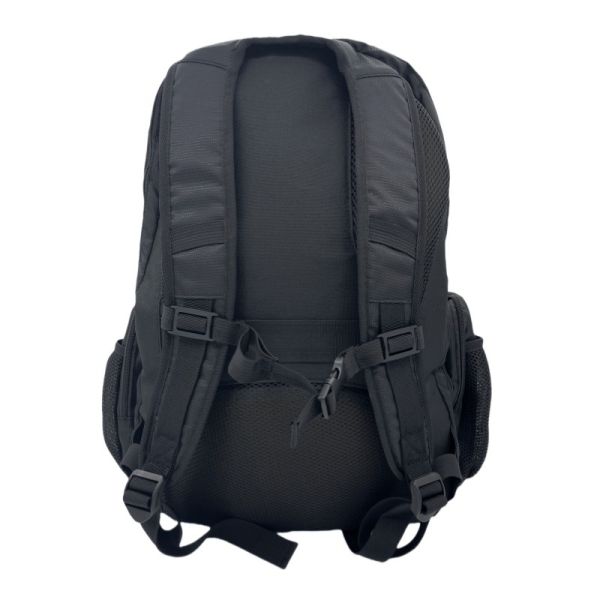 Embroidery Light Weight Backpack With Laptop Pouch Nylon Material For Traveling