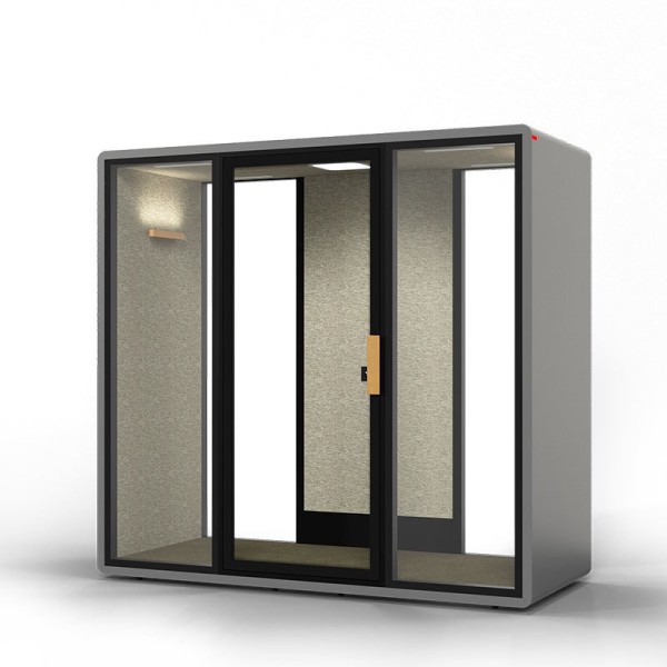 Integrated Phone Office Sound Booths Encapsulation For Modern Hybrid Workplace