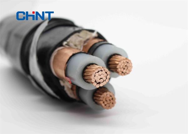 XLPE Insulation Low Smoke Zero Halogen Power Cable 12/20kV Double Steel Tape Armored