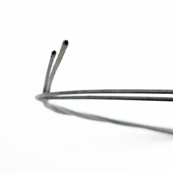 Non-Alloy 8x7 1x19 1.5mm Stainless Steel Control Cable Galvanized Wire Rope for Textile Machinery