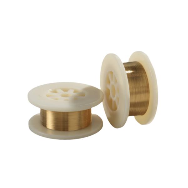 Gold Plated Tungsten Filament Wire 0.01mm-0.4mm for Electronics