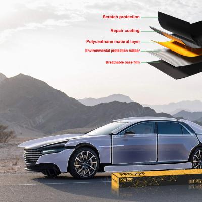 Film de protection de peinture de voiture durable Film de protection anti-rayures PPF