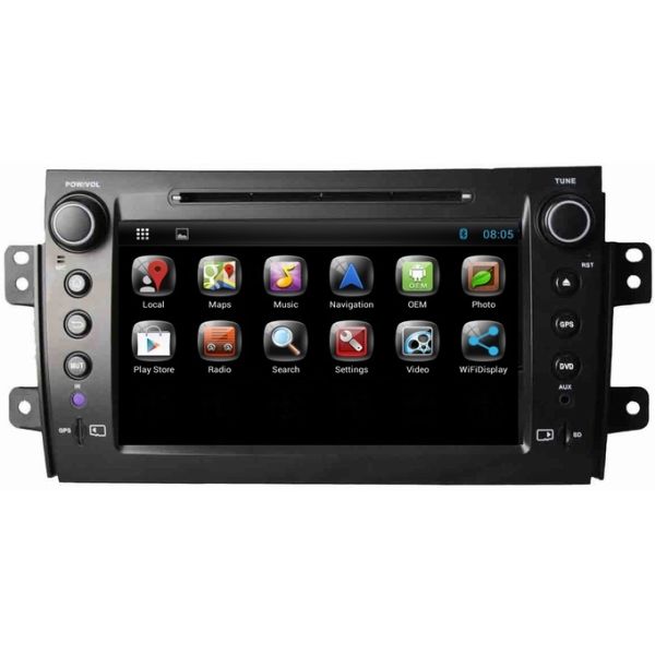 Ouchuangbo Auto GPS Navigation for Suzuki SX4 2006-2012 Android 4.2 DVD Radio Bluetooth 3G Wifi OCB-8072C