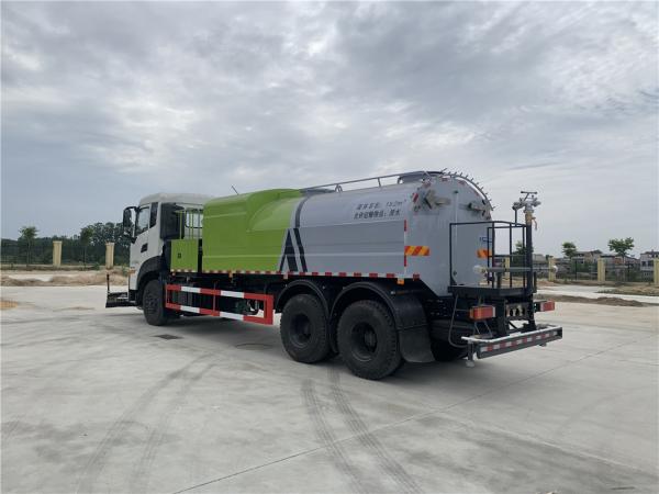 Chinese Dongfeng Truck Mounted Road Sweeping Machine 6x4 20cbm