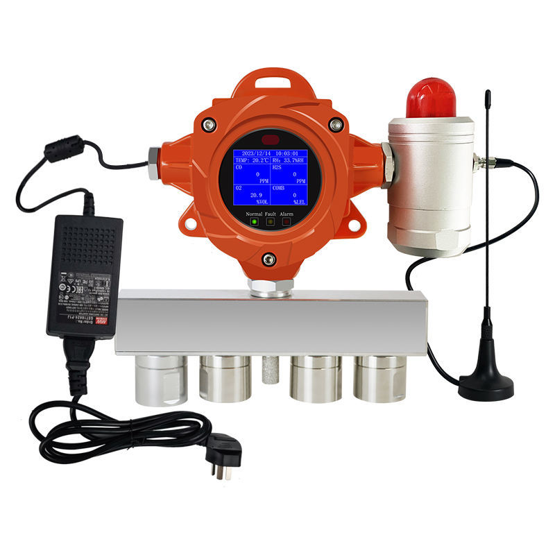 Industrial Explosion-Proof Multi-Parameter Composite Gas Detector (Fixed Type) 
