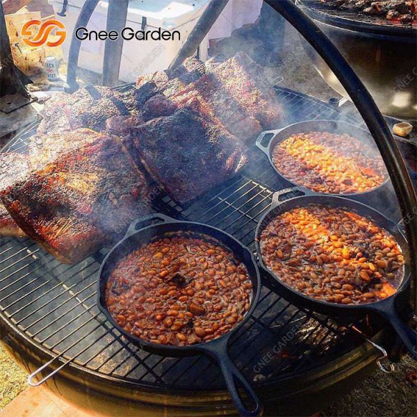 Outdoor Garden Firepits Wood Charcoal Heating Cooking BBQ Support