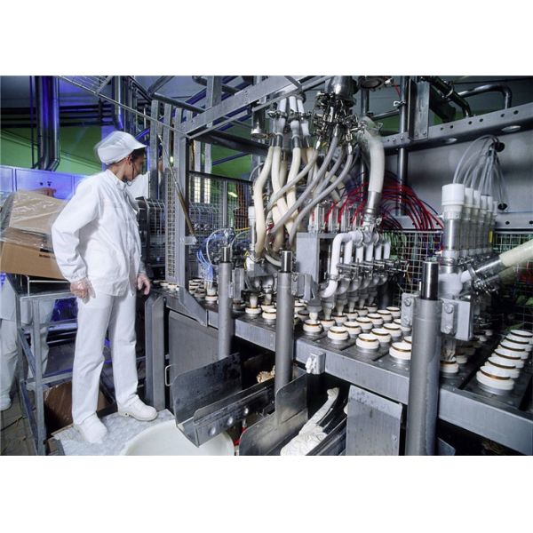 Full Automatic Ice Cream Processing Line 500L 10000L For Condensed Milk / Milk Powder