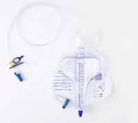 Sac de drainage pour le compteur d'urine avec bouteille de mesure de collection jetable de qualité médicale en PVC