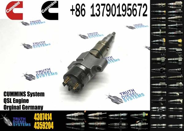 Inyector de combustible diesel de alta calidad de tren común 4359204 4307414 4954927 Nueva tecnología