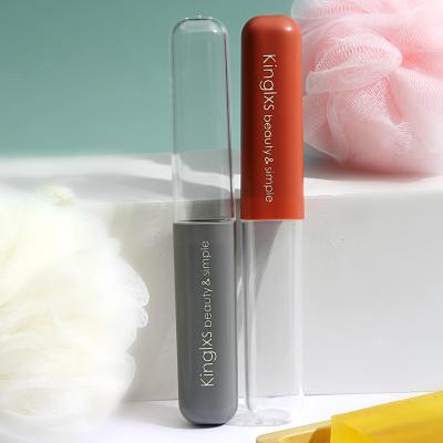 Simple Portable Small 2 Toothbrushes Travel Toothbrush Storage Box