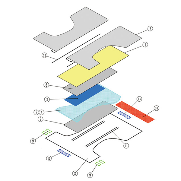335KW Adult Diaper Making Machine