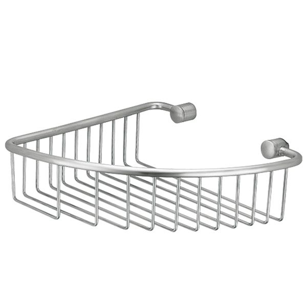 Les paniers fixés au mur de stockage de salle de bains ont poli des supports de