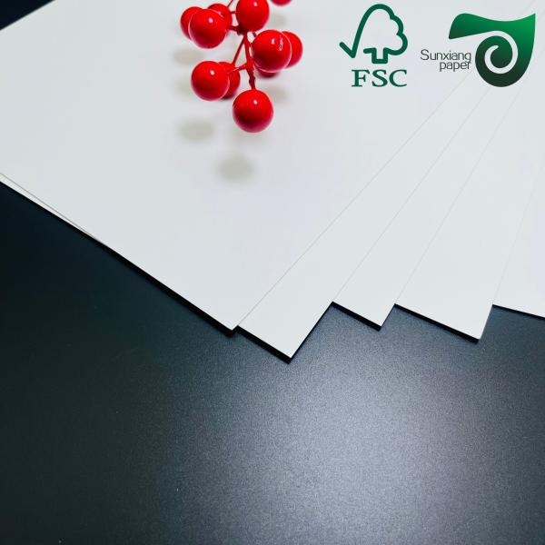 FSC 250gsm Food Grade Pastry Cake Packaging Paper With High Stiffness Board Paper