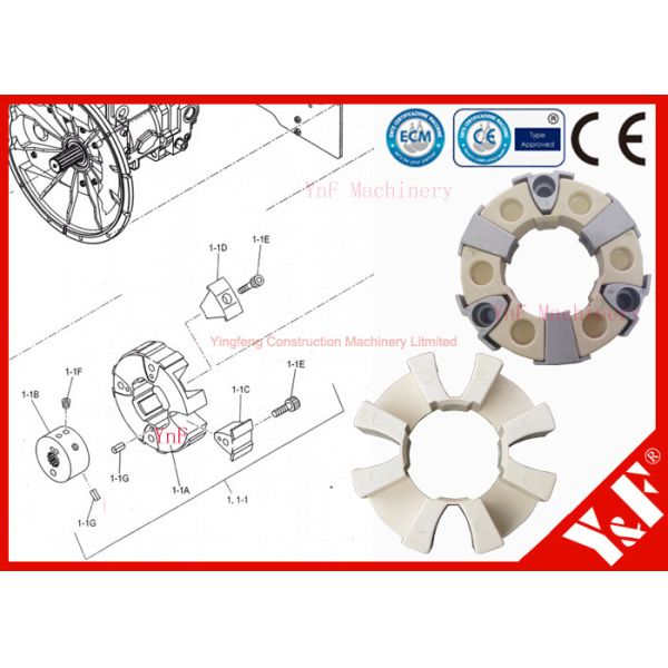Части землечерпалки Kobelco соединяя для соединения мотора гидровлического насоса SK400 Марк IV