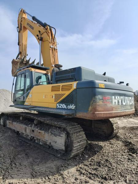 Used Hyudai 520Lc Excavator Ready To Dig In All Conditions