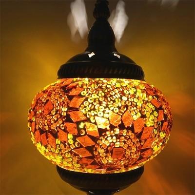 Mediterranean style Art Deco handmade Turkish Mosaic Pendant Lamp(WH-DC-18)