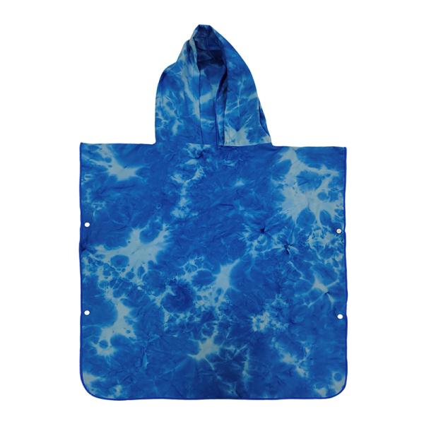 Ventes d'usine ECO2 Les enfants Poncho Plage serviette à capuche de haute qualité en microfibre Poncho serviette à double texture Hôtel et plage Utiliser des robes de bain pour adultes