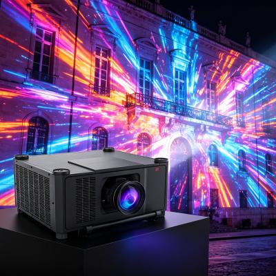 WUXGA Dual Laser Large Venue Projector 25000 Lumens IP5X Dustproof Laser Projector for City Wall Projection Mapping