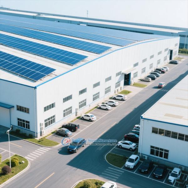 Custom Steel Structure Warehouse with Insulated Sandwich Panels