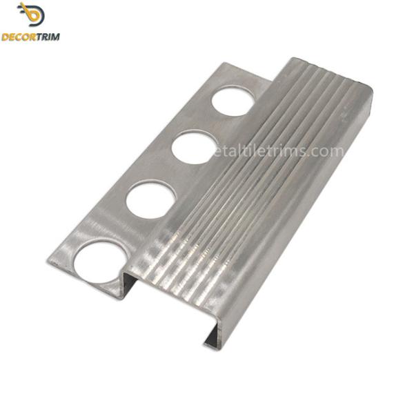 20mm Porcelain Tile Trim Bullnose Tile Trim Lowe'S Stair Nosing Tile Trim Silver