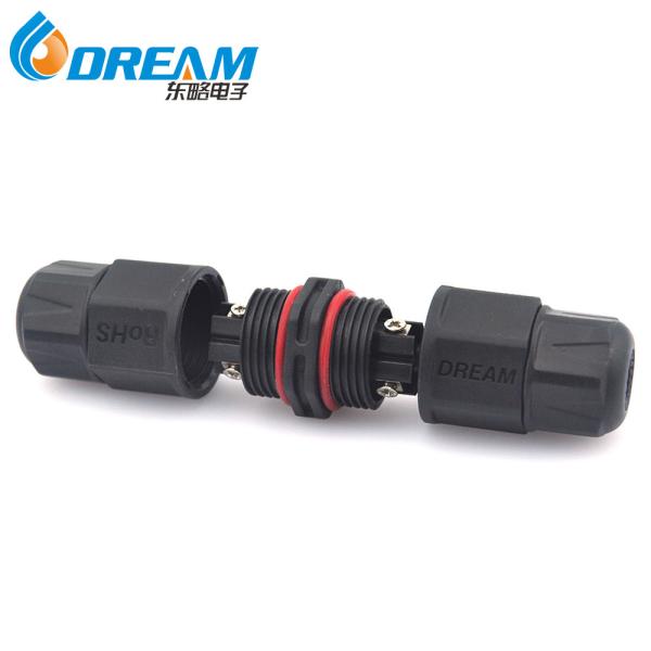 M16 2 3 4 Pin Lighting Outdoor Cable Electronic Screw Waterproof Ip68 Power Connector