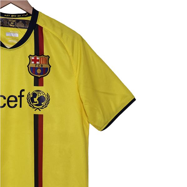 Barcelone 2008 Retro Away Fan Edition Jersey recrée la gloire de la deuxième dynastie du rêve