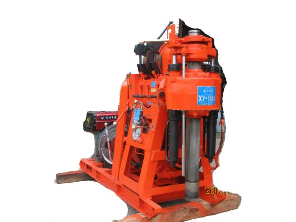 Trailer mounted drilling rig XY150A