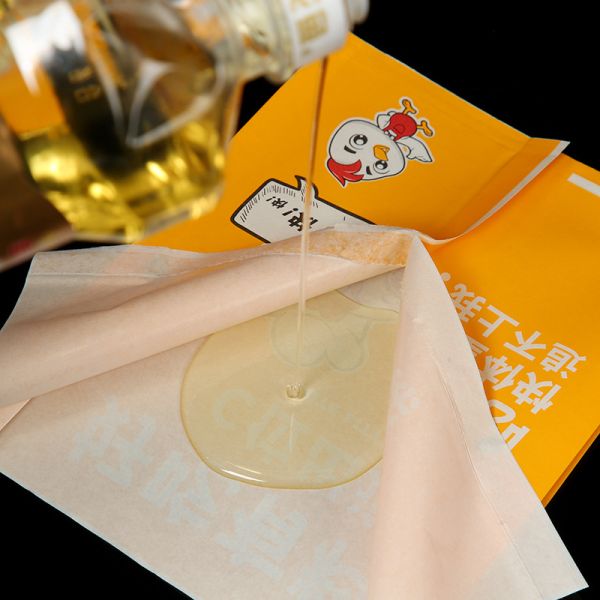 Нефтяной прочный пищевой класс Bbq Kraft Paper Bag с собственным логотипом