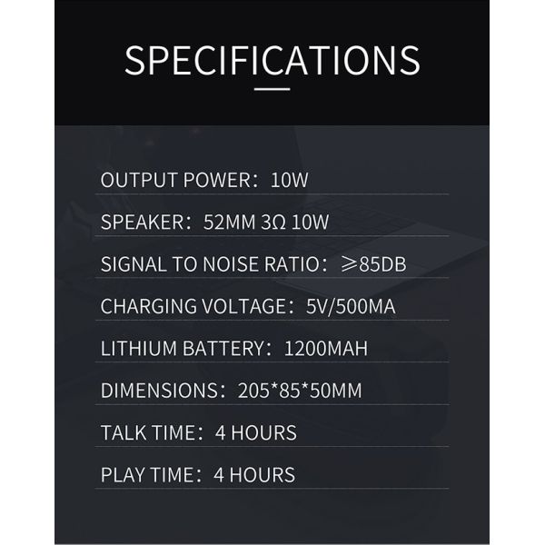 стабилизированный диктор bluetooth полного диапасона IPX4 водостойкий