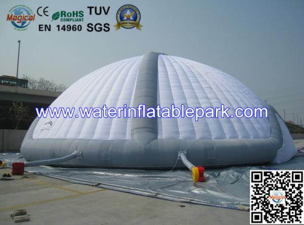 Giant Inflatable Tent 18m diameter ,  White Inflatable Dome  Hire For Events