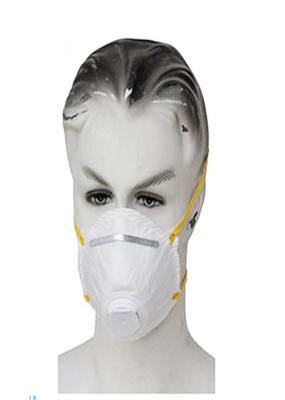 Antibacterial Filter Valved FFP2 Dust Mask For Personnel Protection