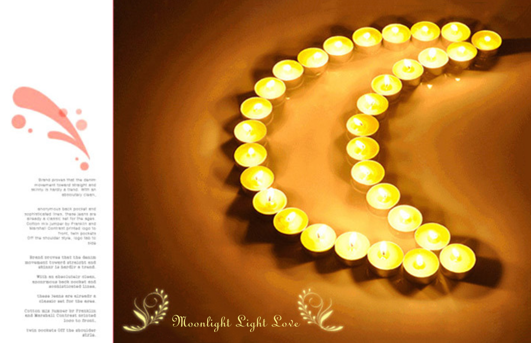 Scented Tealight Candle Home Scented Candles Customized Fragrance For Birthday / Wedding