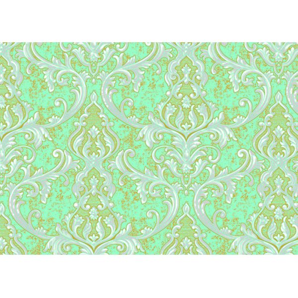 Removable Home Decoration Wallpaper 1.06*10m / Country House Wallpaper Floral Pattern