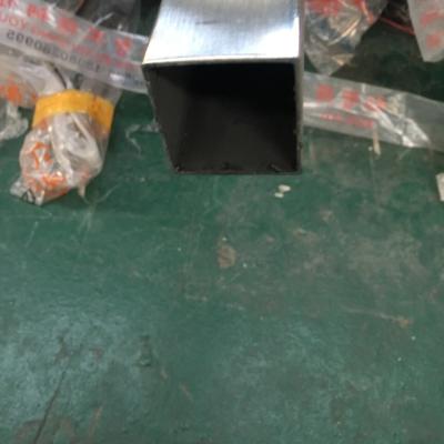 Decorative A554 201 Stainless Steel  Square Pipe  1.5mm Thickness 240 Grit Finish