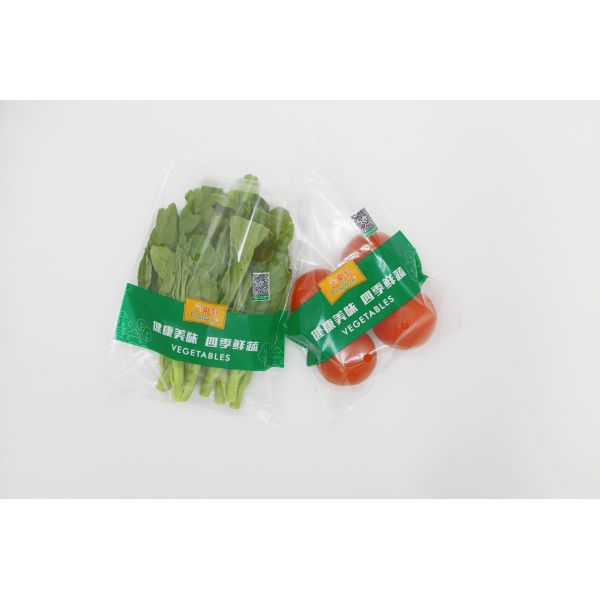 Pendientes claros adhesivos autoadhesivos de los anillos de las verduras del bolso del celofán transparentes