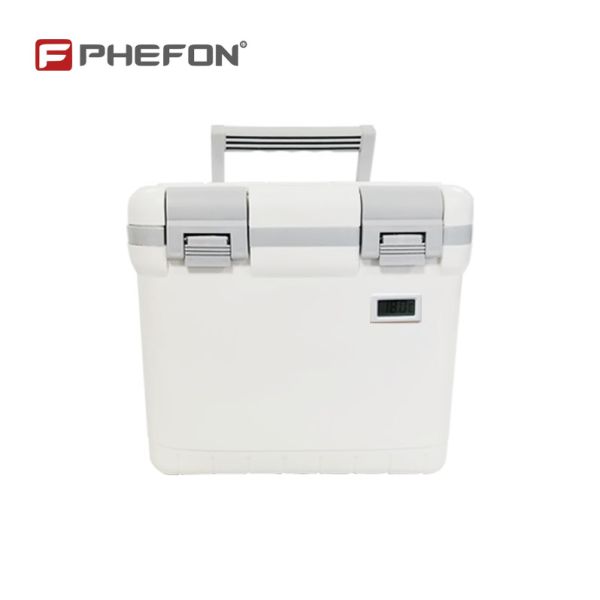 White Cold Chain Transport Box 6L 10L Ice Box For Medicine