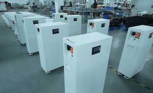 Versatile Energy Storage Battery Pack with LCD for Home Solar