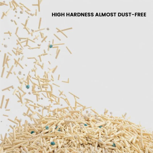 Customized Cat Litter Tofu Mix Bentonite Premium Cat Litter Sand Dust Free