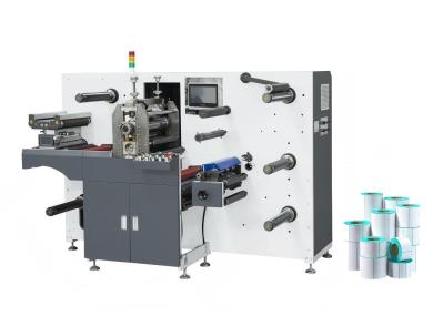 High Seepd Self-adhesive Intermittent Label Roll Full Rotary Printed Label Die Cutting Machine