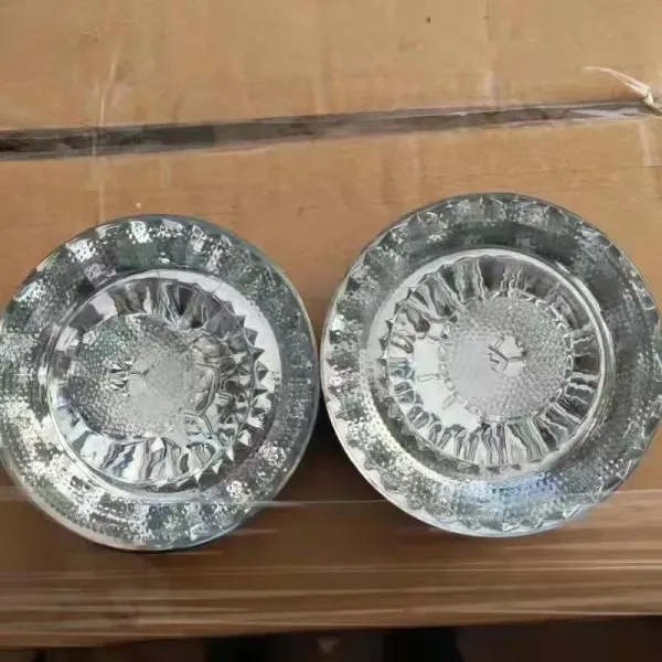 Road Stud reflective road marker  White High Compressvie Reflectors Tempered Reflective Glass Road Stud