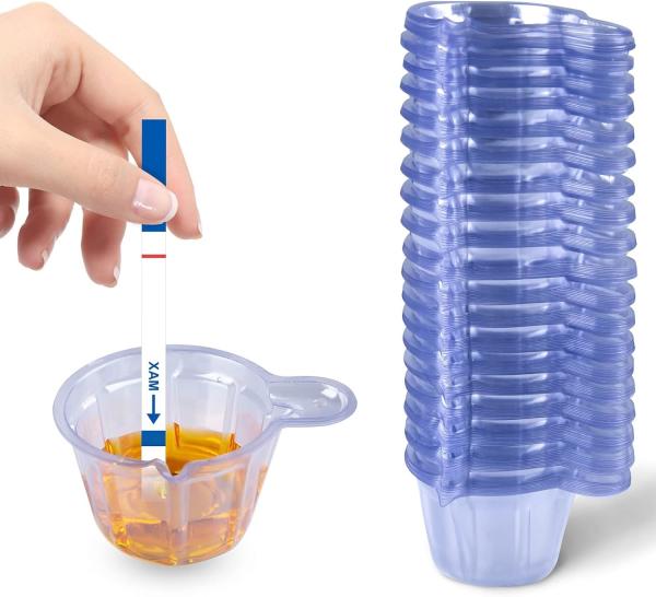 40ml Plastic Disposable Urine Cups - 80/120/200 Pcs Easy To Collect Urine Specimen Cups For Pregnancy Test/Ovulation