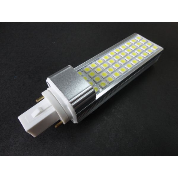 10W PLC High Lumen 100LM G24 LED Lamp , High Power G24 Lamp With Various Base