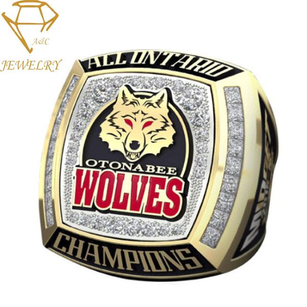 3D College Little League Baseball Championship Rings