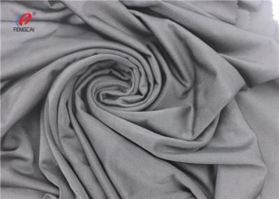 Entorte da tela cor-de-rosa brilhante do elastane da poliamida da tela da malha a tela de nylon do sportswear do roupa de banho do spandex