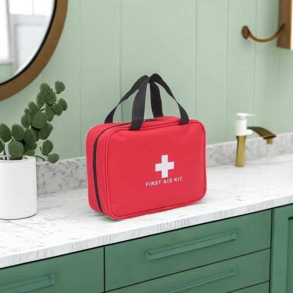26cm x 18cm x Cm CE Certified Hospital Emergency First Aid Kit with Plant Information